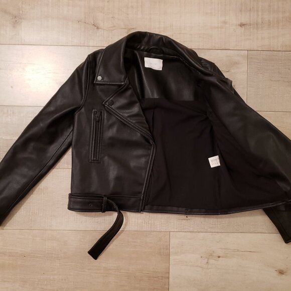 OAK + FORT Vegan Moto Leather - Picture 4 of 8